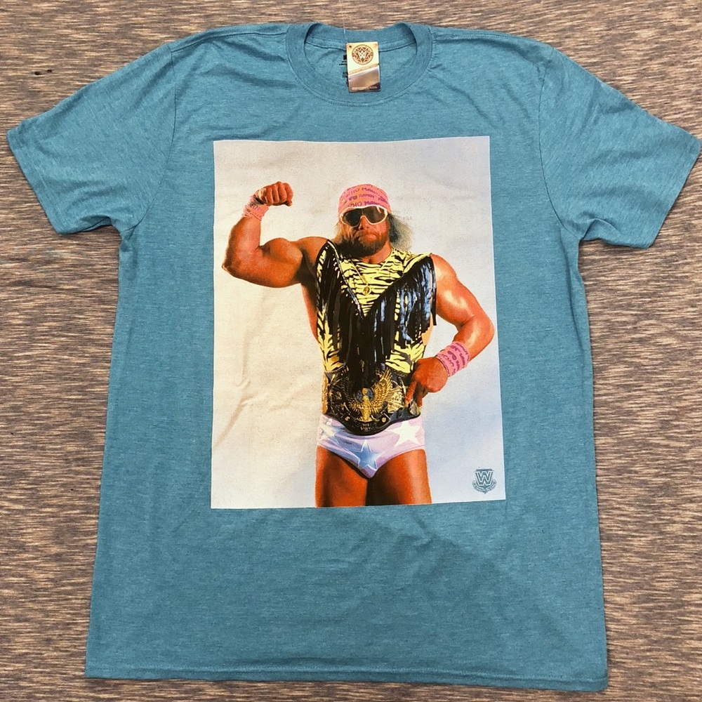NWT “Macho Man" Randy Savage graphic t-shirt